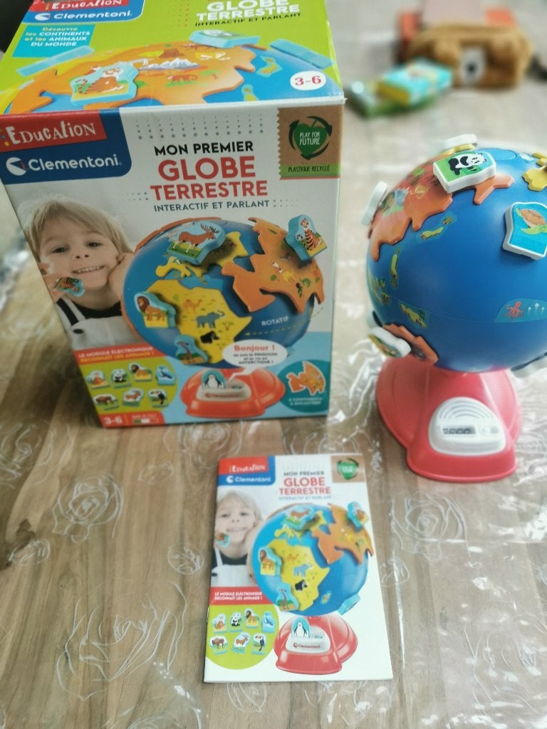Mon premier Globe terrestre, Enlèvement, Comme neuf