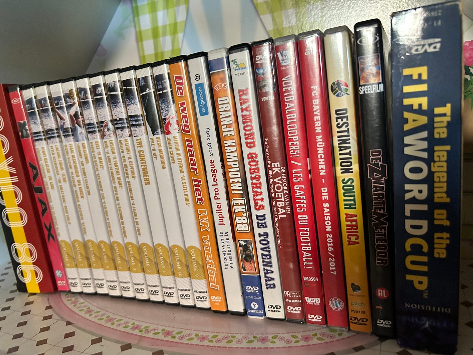 Collectie Voetbal DVD’s, Ophalen of Verzenden, Zo goed als nieuw