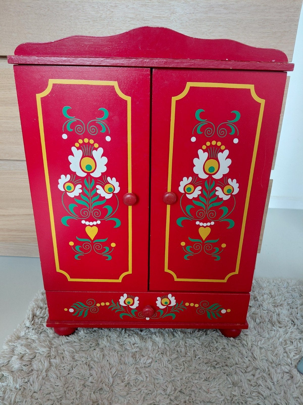 Poppenkleerkastje, Kinderen en Baby's, Gebruikt, Ophalen, Minder dan 90 cm, Minder dan 75 cm