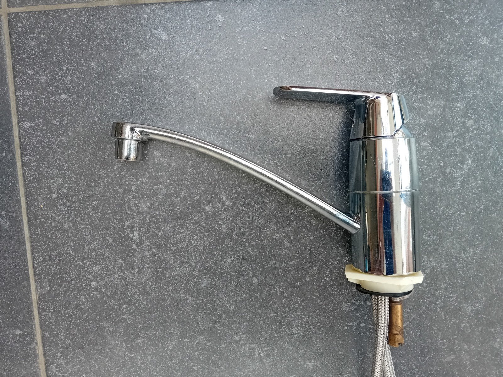 Robinet Grohe, Bricolage & Construction, Enlèvement ou Envoi, Utilisé, Chrome, Robinet