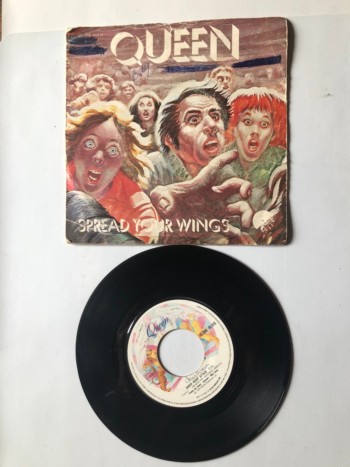 Queen: déploie tes ailes (1978), Envoi, Utilisé