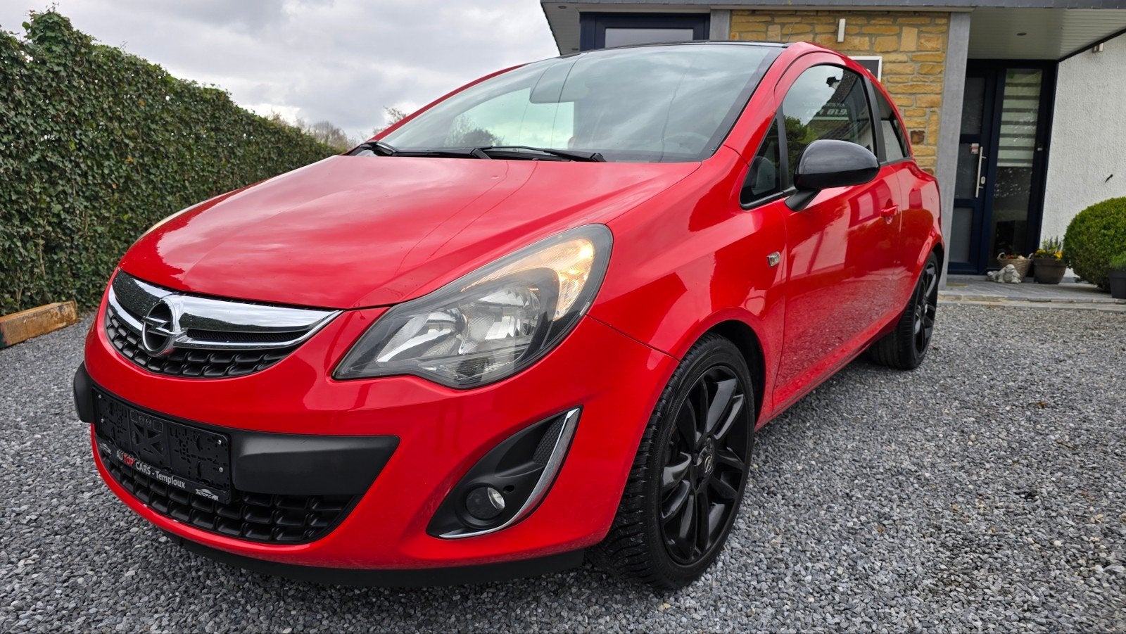 Opel Corsa Black Edition, Autos, Rouge, Euro 5, Achat, Entreprise