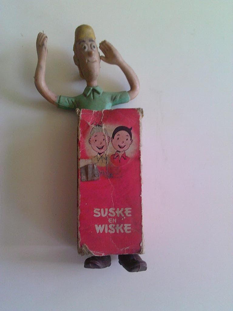 Plooibaar poppetje Sidonie (Suske en Wiske) 1979, Verzamelen, Ophalen of Verzenden, Suske en Wiske
