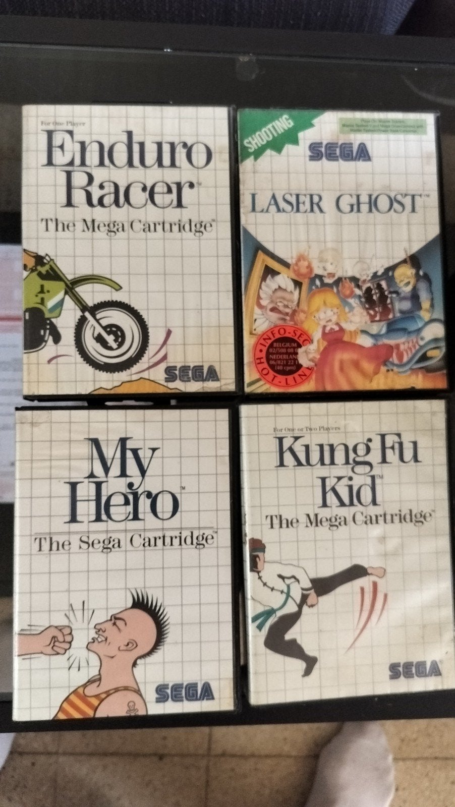 Sega 8 bit games te koop, Ophalen of Verzenden