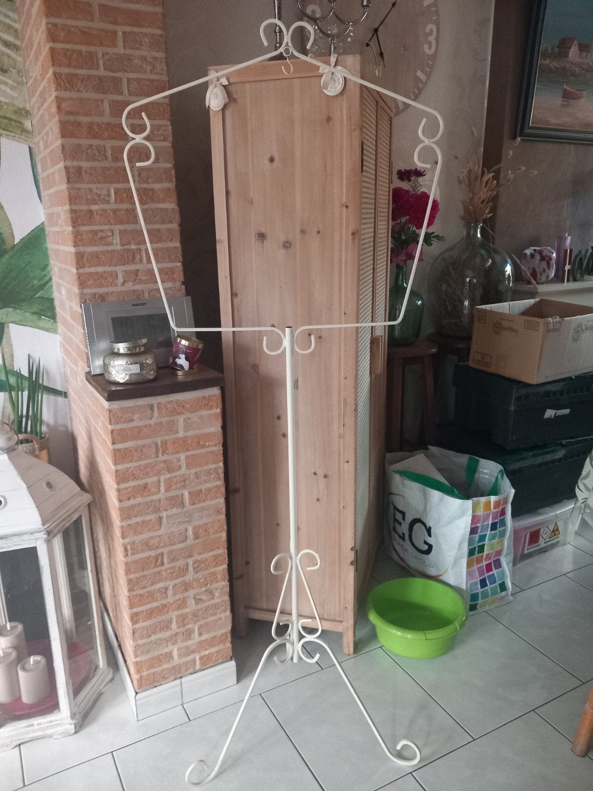 Portique vintage, Enlèvement