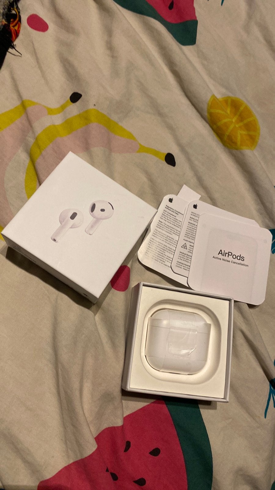 Airpods 4 ANC, Telecommunicatie, Ophalen, Zo goed als nieuw, Wit, Bluetooth