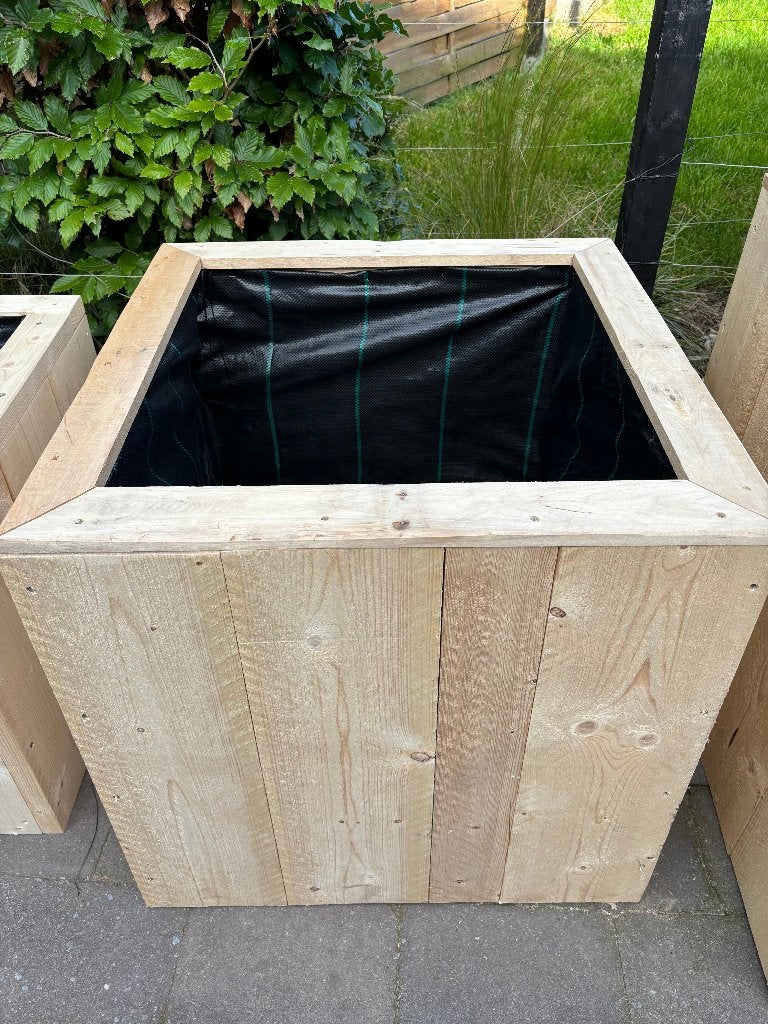 Actie! Grote Plantenbakken in Steigerhout – 10% korting, Tuin en Terras, Nieuw, Ophalen of Verzenden, Rijkevorsel, Binnen