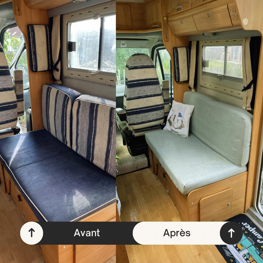 Housse salon camping car, Particulier