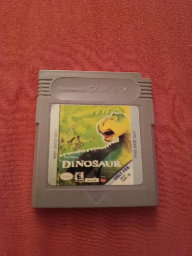 Game Boy color orginele dinosaurus, Games en Spelcomputers, Spelcomputers | Nintendo Game Boy, Ophalen, Zo goed als nieuw, Game Boy Color