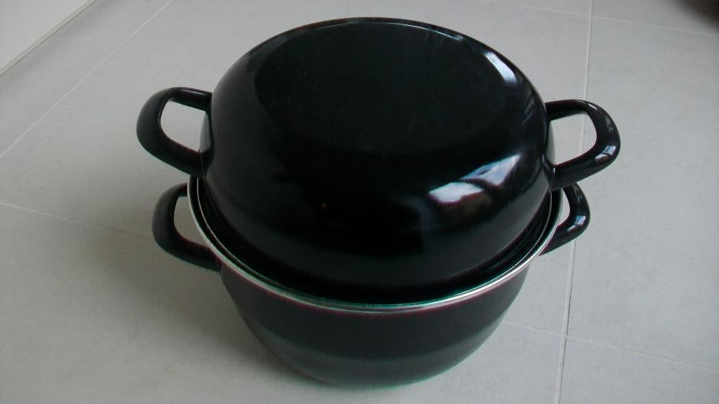 Mosselpot, groot, in zeer goede staat, Huis en Inrichting, Ophalen of Verzenden, Zo goed als nieuw