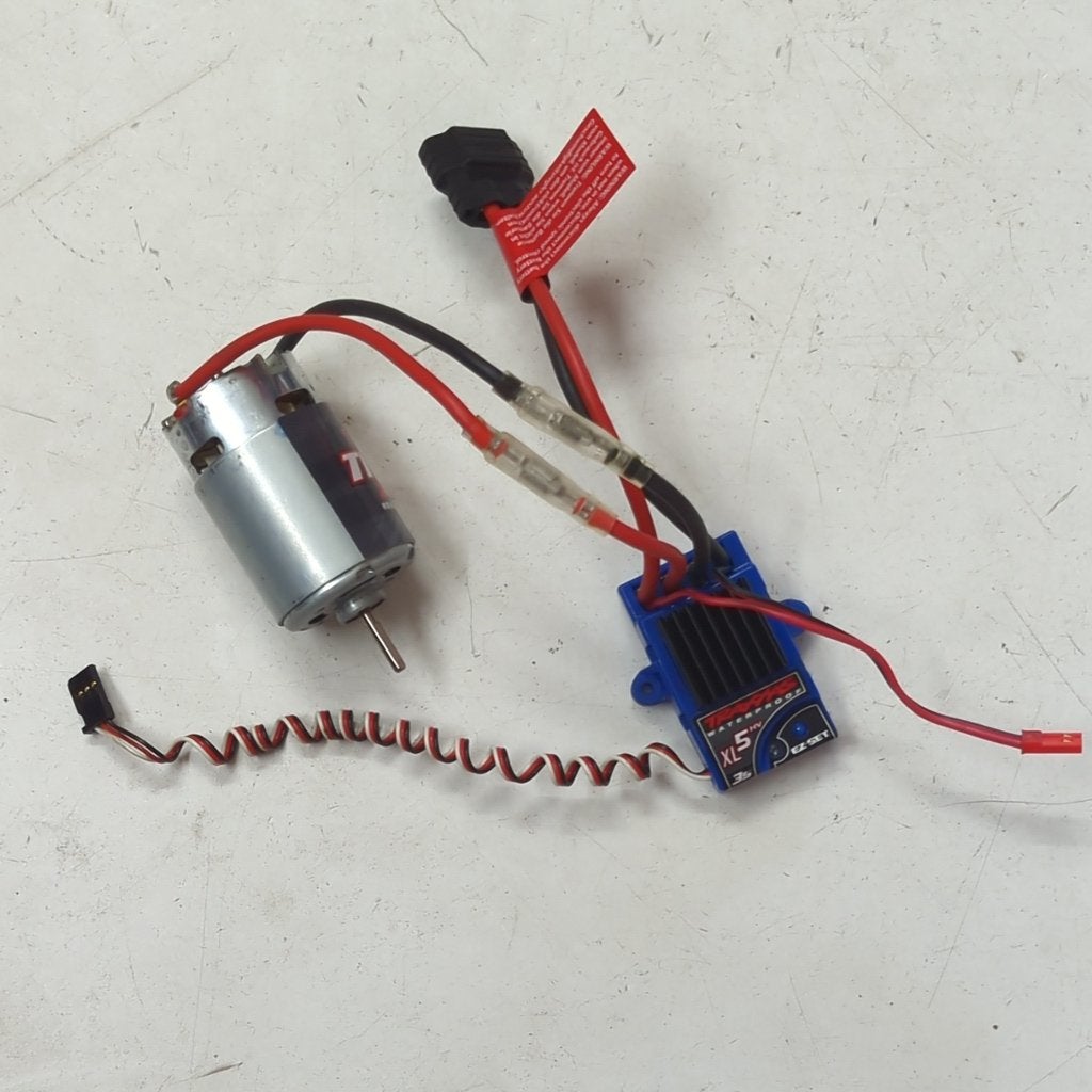 Traxxas XL-5HV motorset 3x gebruikt (TRX-4 Axial FMS RGT FTX, Hobby en Vrije tijd, Elektro, Gebruikt, Ophalen of Verzenden, Schaal 1:10
