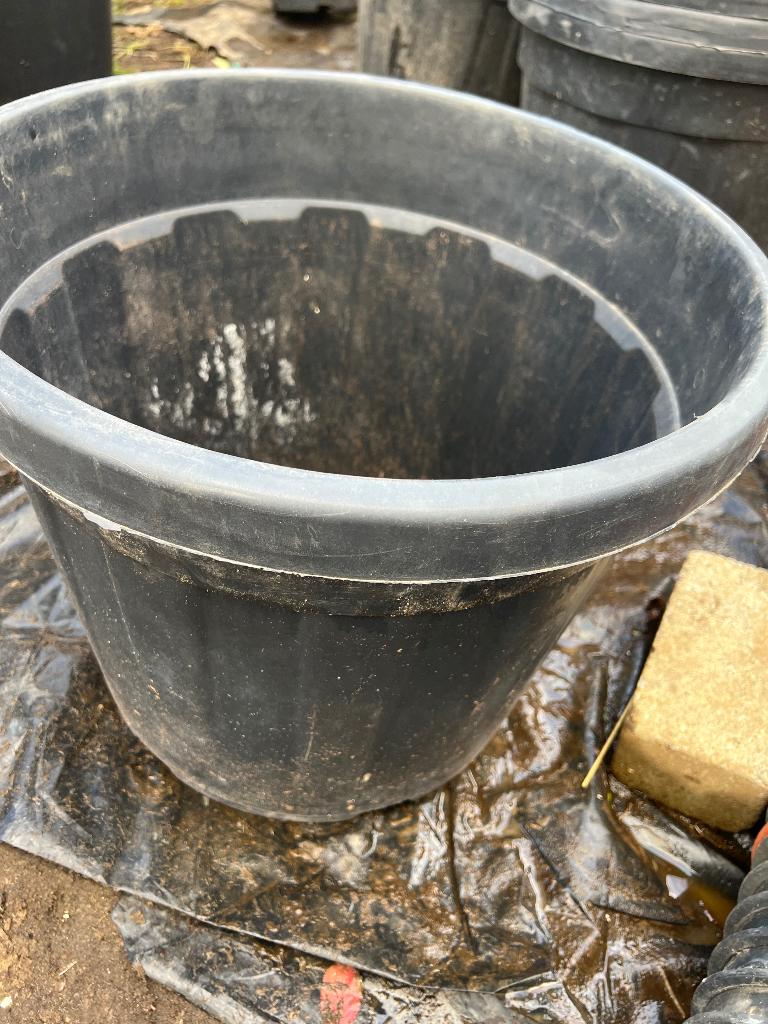 grote plantenkuip boomcontainer 49 x 39 cm, Tuin en Terras, Bloempotten, Zo goed als nieuw, Kunststof, Binnen, Balkon, Tuin, Minder dan 40 cm