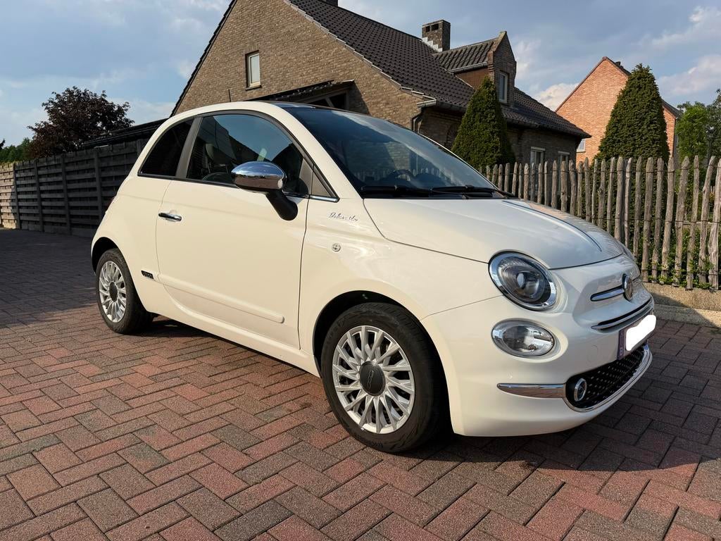Fiat 500 Dolcevita, Auto's, Voorwielaandrijving, 4 zetels, Beige, Wit
