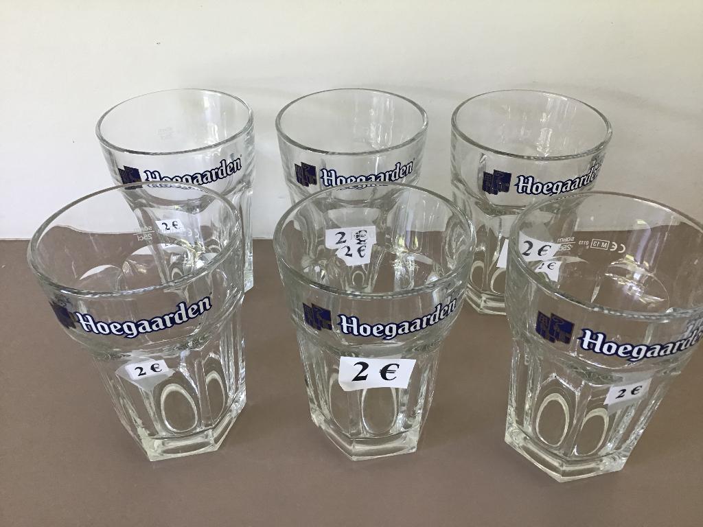 20 tal speciale bierglazen aan 2 euro per glas, Verzamelen, Ophalen of Verzenden, Zo goed als nieuw