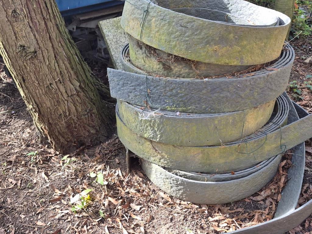 Borders gerecycleerd materiaal zeer degelijk , vergaat niet, Ophalen