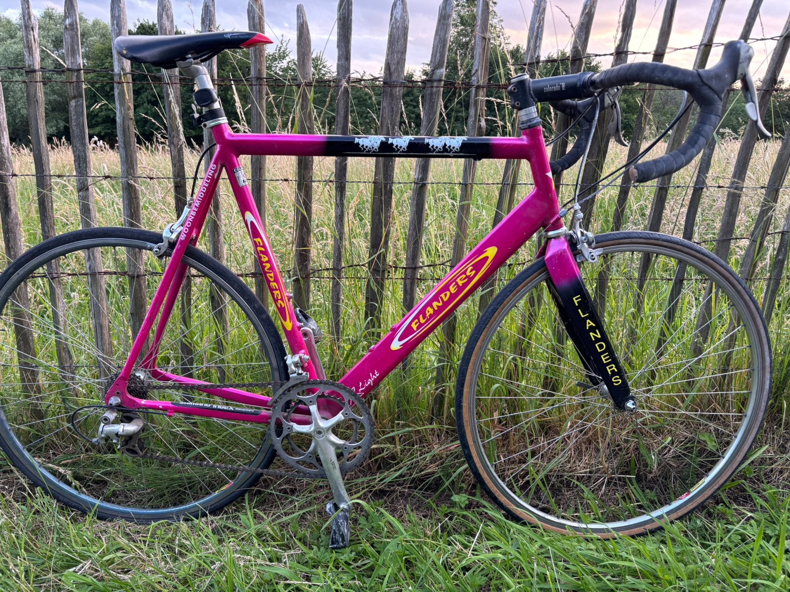 Flanders XLight Shimano Ultegra groep maat 62 koersfiets, Ophalen, Zo goed als nieuw
