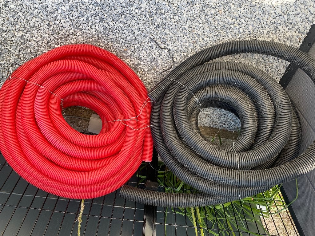 Kabelflexbuis, Doe-het-zelf en Bouw, Buizen en Afvoer, Ophalen, 6 meter of meer, Overige typen, PVC