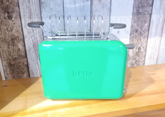 Kenwood kMix Broodrooster Groen, met broodjesrek, Elektronische apparatuur, Broodroosters, Ophalen of Verzenden, Zo goed als nieuw