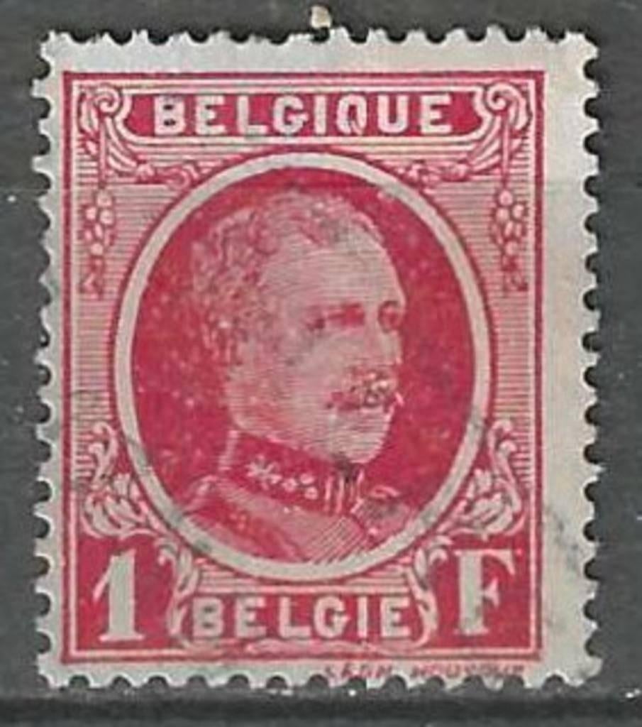 Belgie 1927/1928 - Yvert/OBP 256 - Koning Albert I. (ST), Verzenden, Gestempeld, Gestempeld, Koninklijk huis