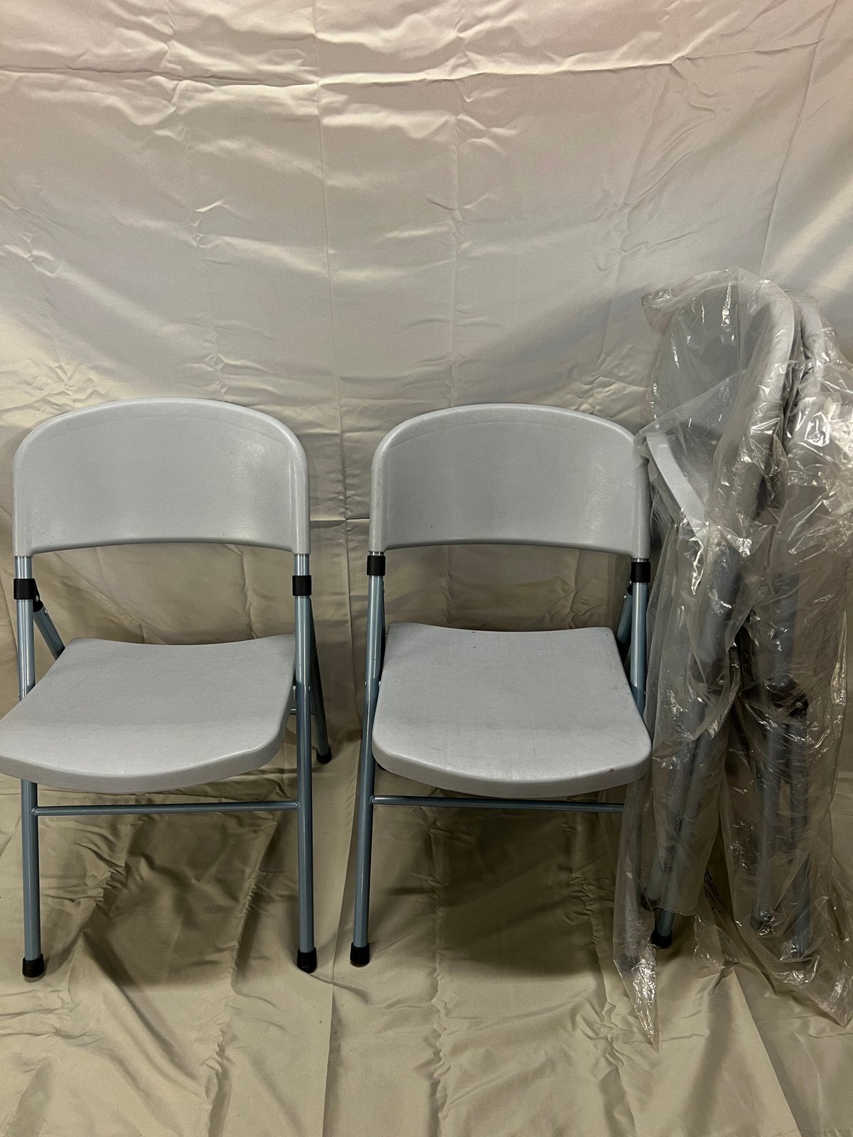 Lot de 4 chaises pliantes de réception, Maison & Meubles, Chaises, Enlèvement, Comme neuf