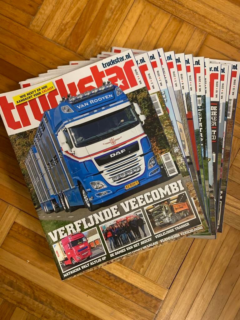 Truckstar jaargang 2016, Boeken, Ophalen of Verzenden, Zo goed als nieuw