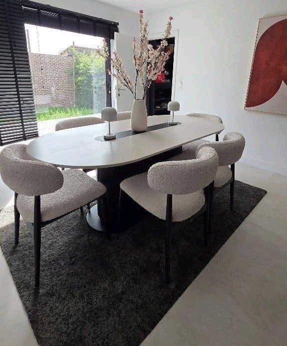 Table à manger + 6 chaises  Neuf! Acheté 2495€!!, Maison & Meubles, Tables | Tables à manger, Comme neuf, 50 à 100 cm, 200 cm ou plus