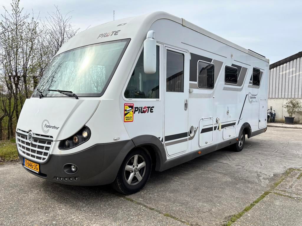 Pilote Explorateur G 742 XLC Diamond | Full Options | Autom, Fiat, Vloeistofverwarming, Treinzit, Diesel