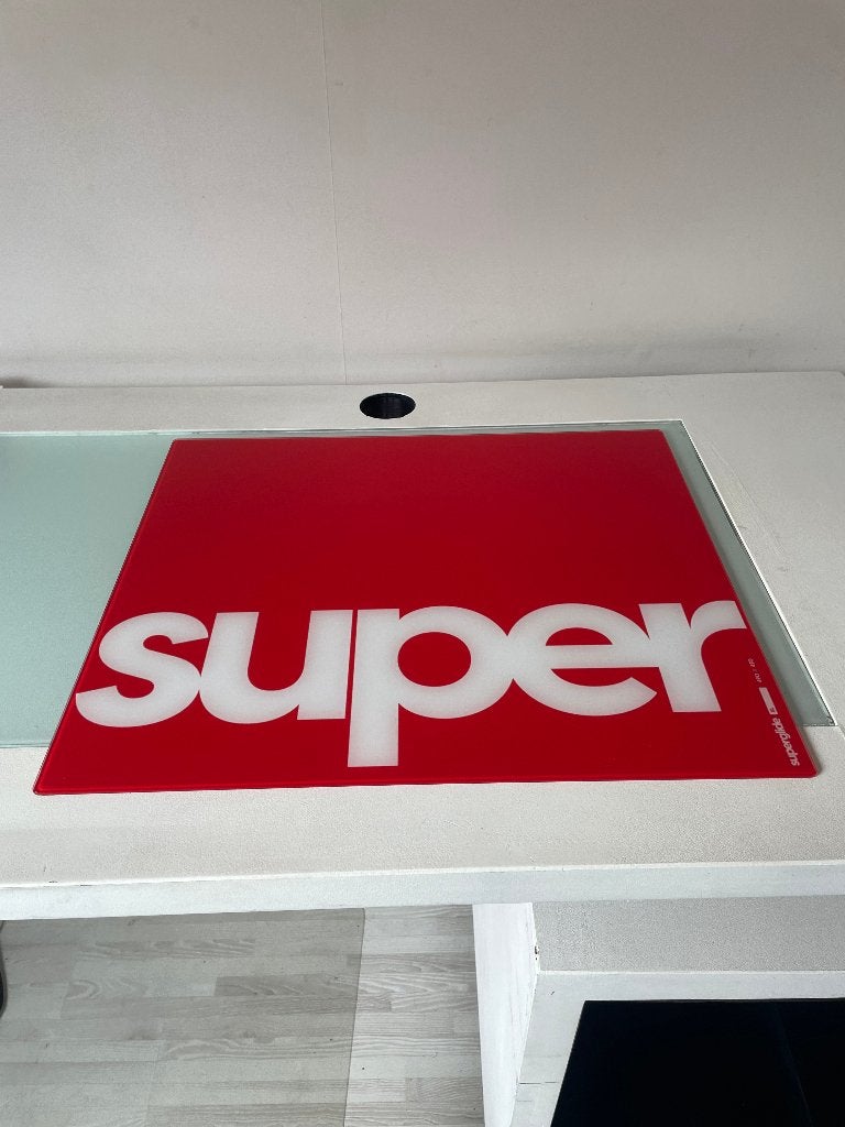 Glass Mousepad XL Pulsar Superglide 2, Computers en Software, Muismatten, Zo goed als nieuw, Gaming muismat, Ophalen