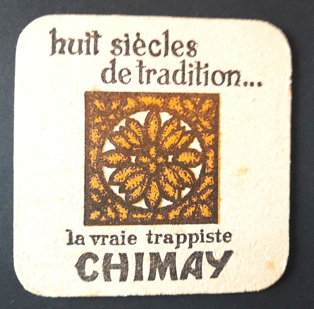 Brasserie Chimay Sous Bock Recto/Verso, Collections, Envoi, Utilisé, Sous-bock, Autres marques