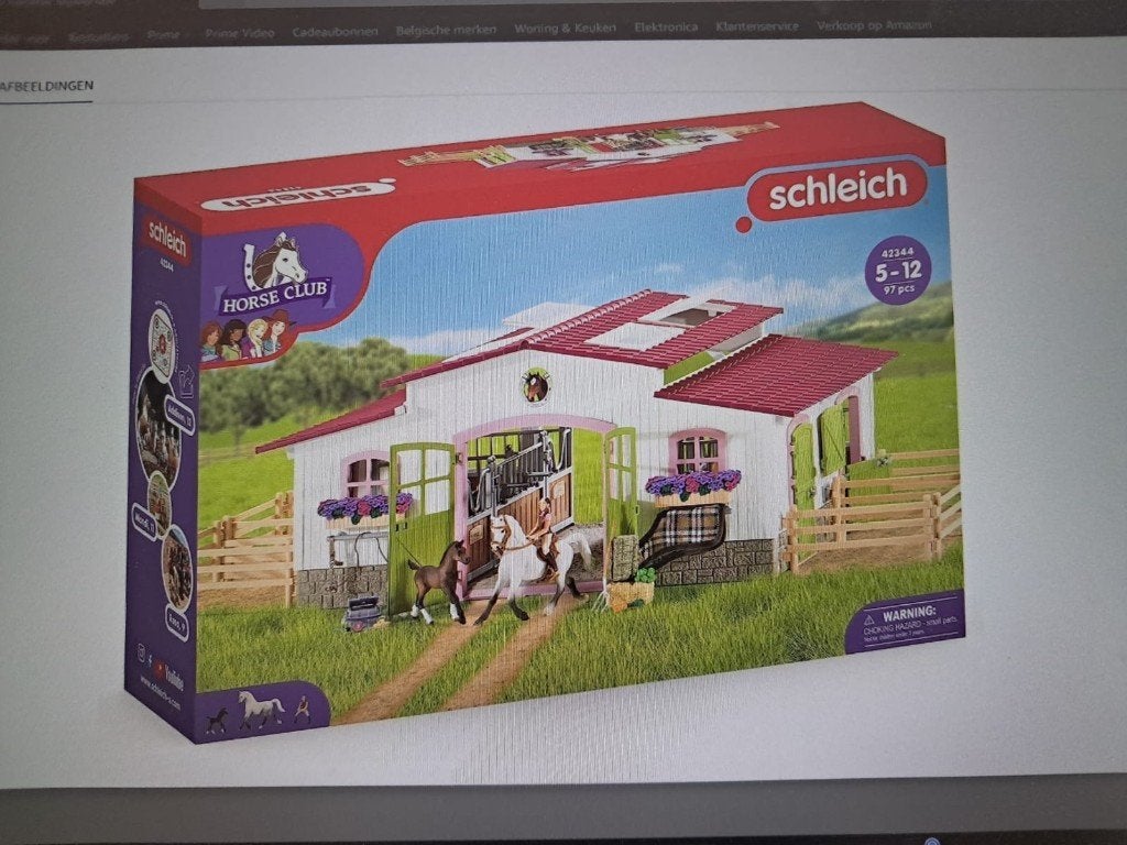 Schleich 42344 Manege, Ophalen, Zo goed als nieuw, Jongen of Meisje