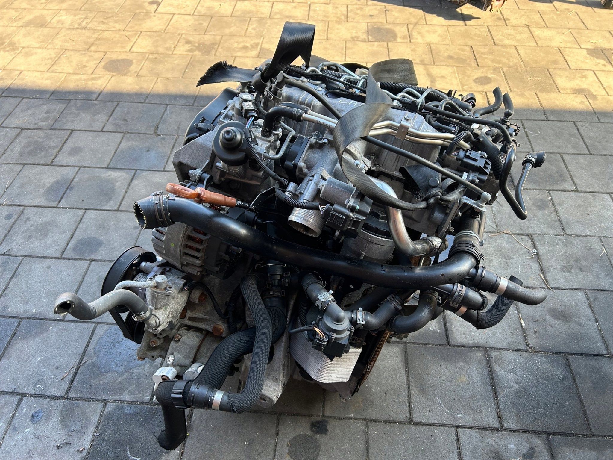 Moteur CAGA Complet A4 AUDI EXEO A5 Q5 SEAT, Verzenden, Gebruikt, Skoda