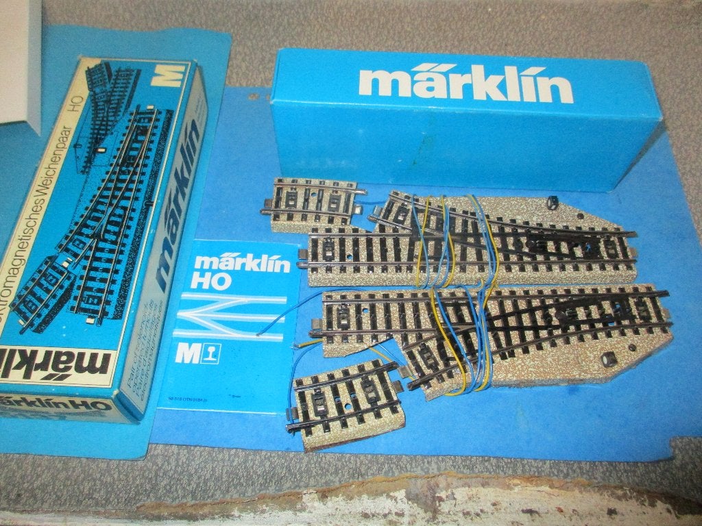 Marklin Aiguillages 5137 en boites, Hobby & Loisirs créatifs, Enlèvement ou Envoi, Comme neuf, Rails, Märklin