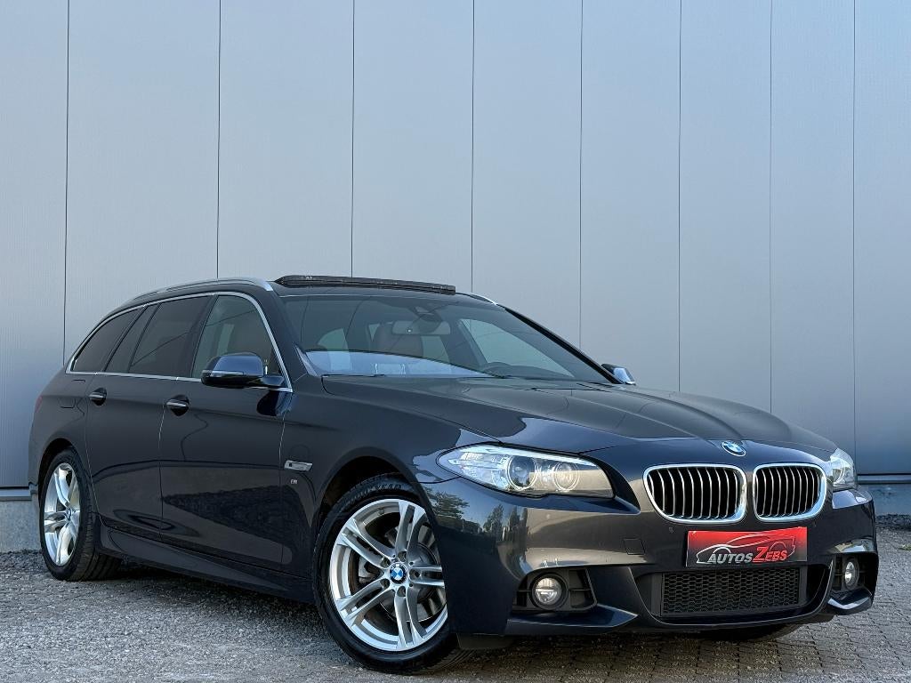 BMW 520 dA Touring M-Pack Pano Camera HeadUp Keyless Xenon, Auto's, BMW, Automaat, 1995 cc, Euro 6, 4 cilinders
