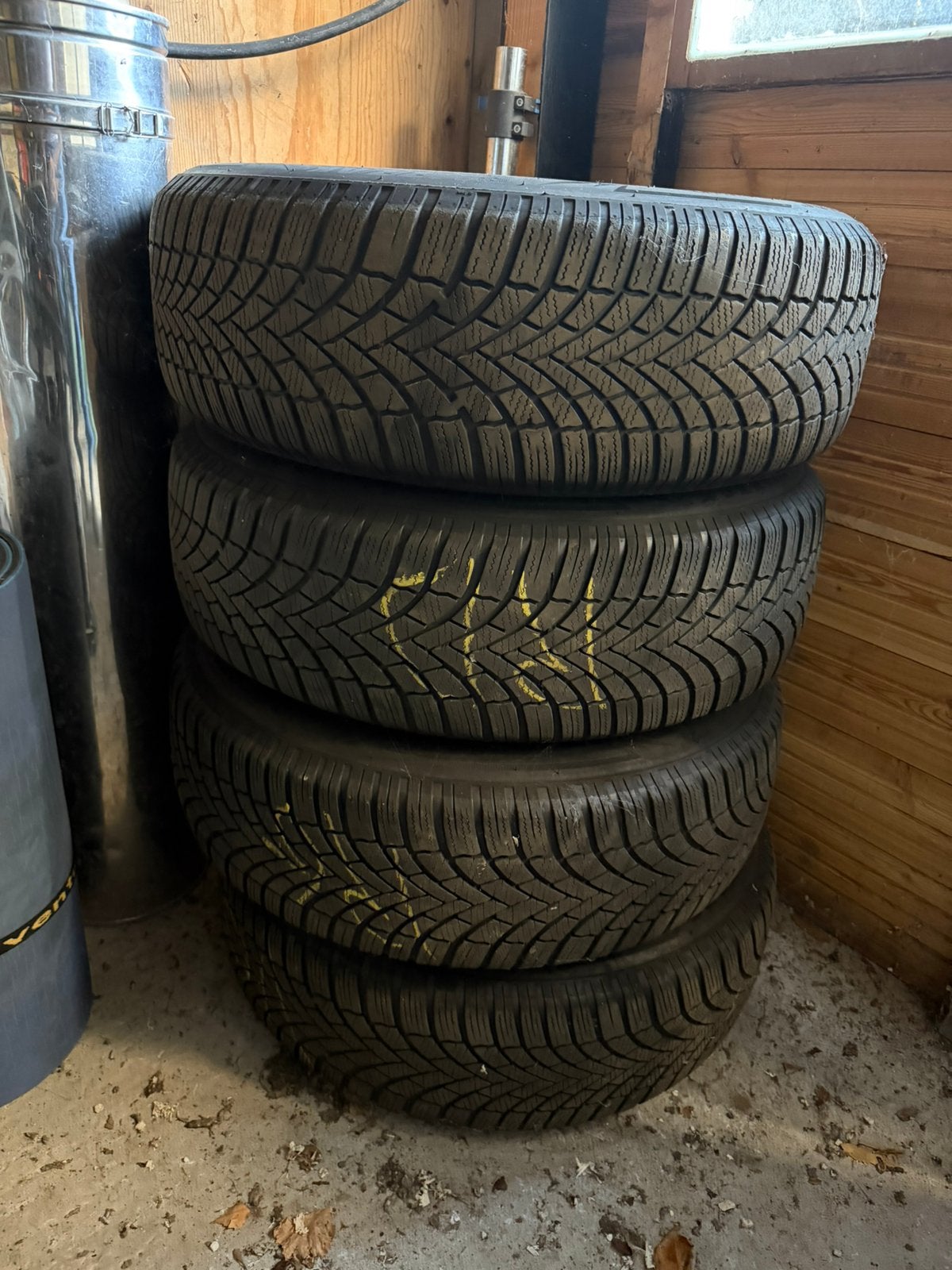 4 jantes + pneus hiver–Bridgestone Blizzak LM005 – 17 pouces, Pneus hiver, Enlèvement, Pneu(s), 17 pouces