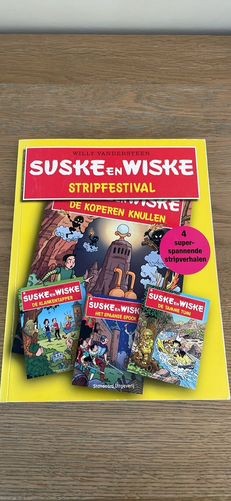 Suske en Wiske stripfestival nieuw, Ophalen, Nieuw