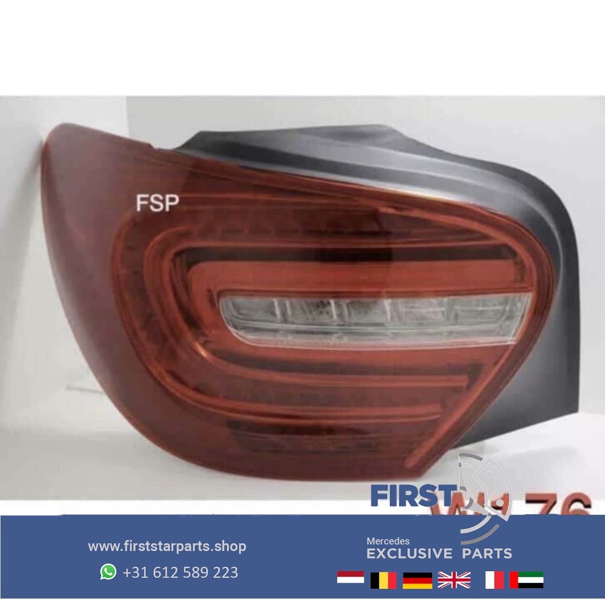 W176 LED ACHTERLICHTEN SET LINKS + RECHTS Mercedes A Klasse, Gebruikt, -, Ophalen of Verzenden, -