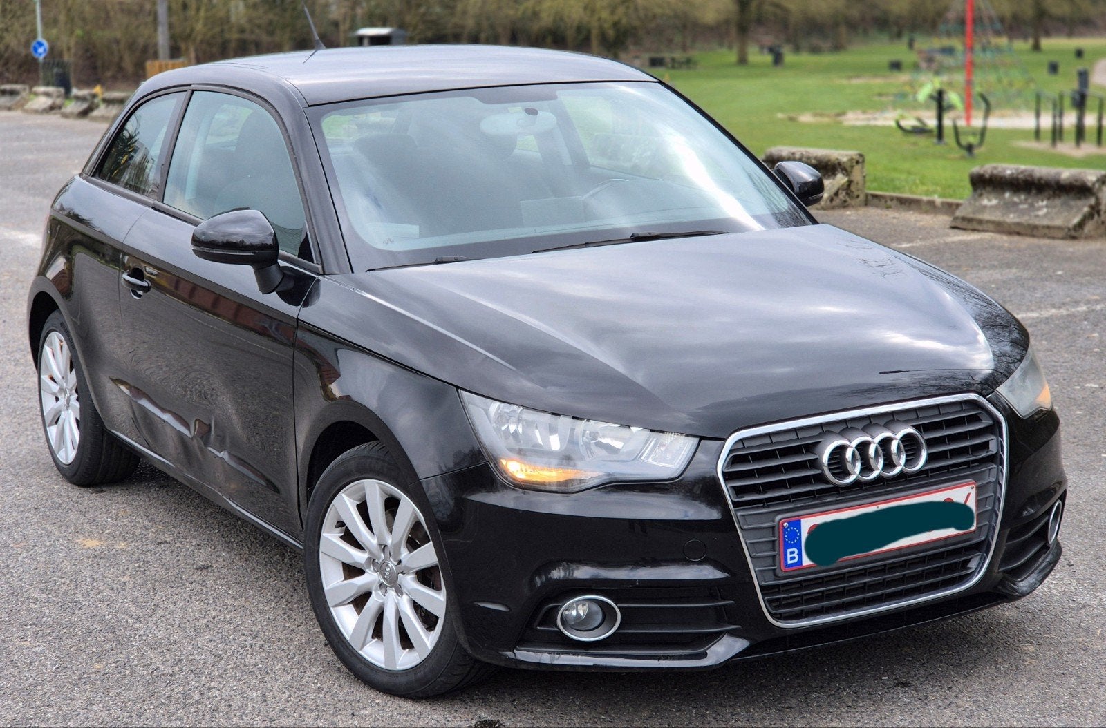audi A1 16tdi 2010.130mkm 1prop gps clima ctok 5999€, Euro 5, A1, Zwart, 1600 cc