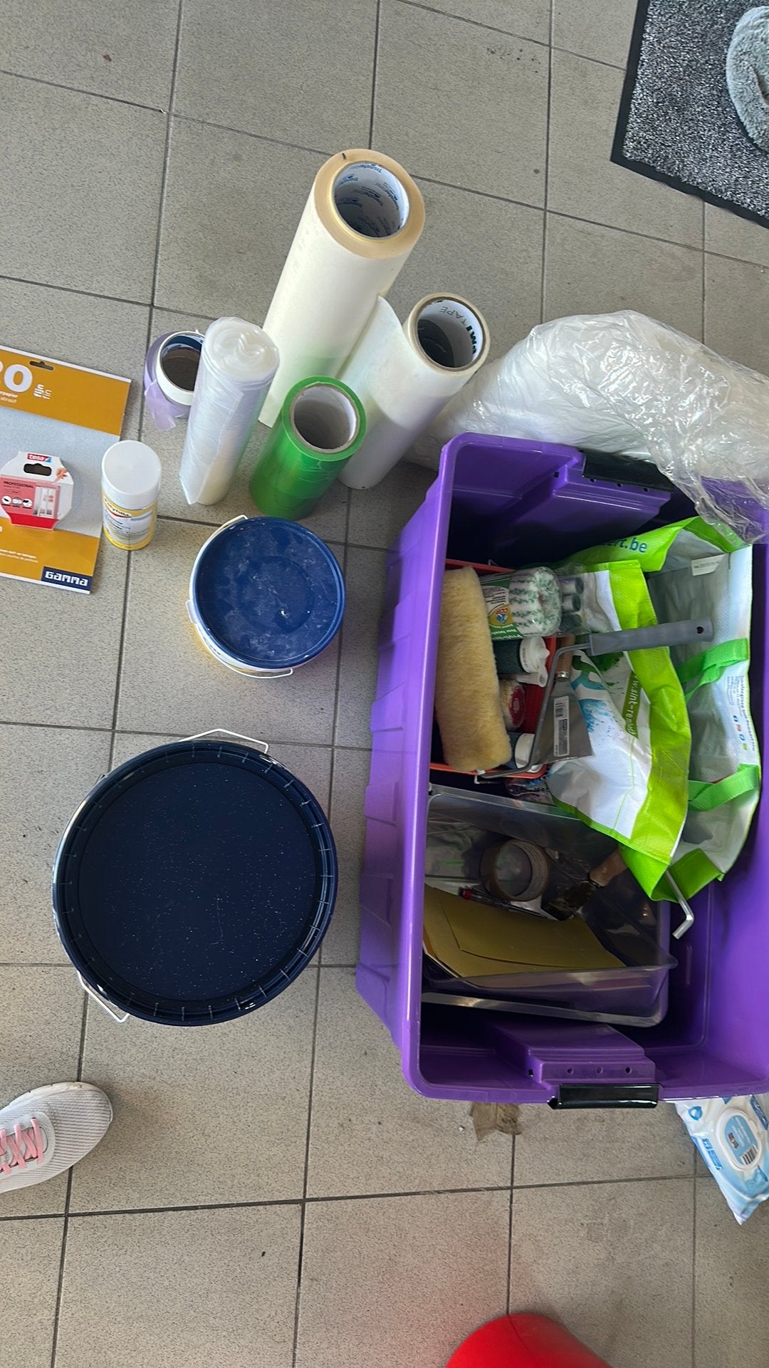 Set schilder gerief, Divers, Lots de brocante, Comme neuf, Enlèvement
