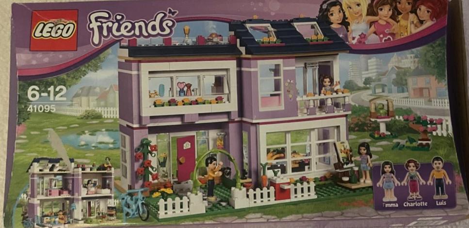 Lego friends 41095 Emma's huis, Ophalen, Lego, Friends, Zo goed als nieuw