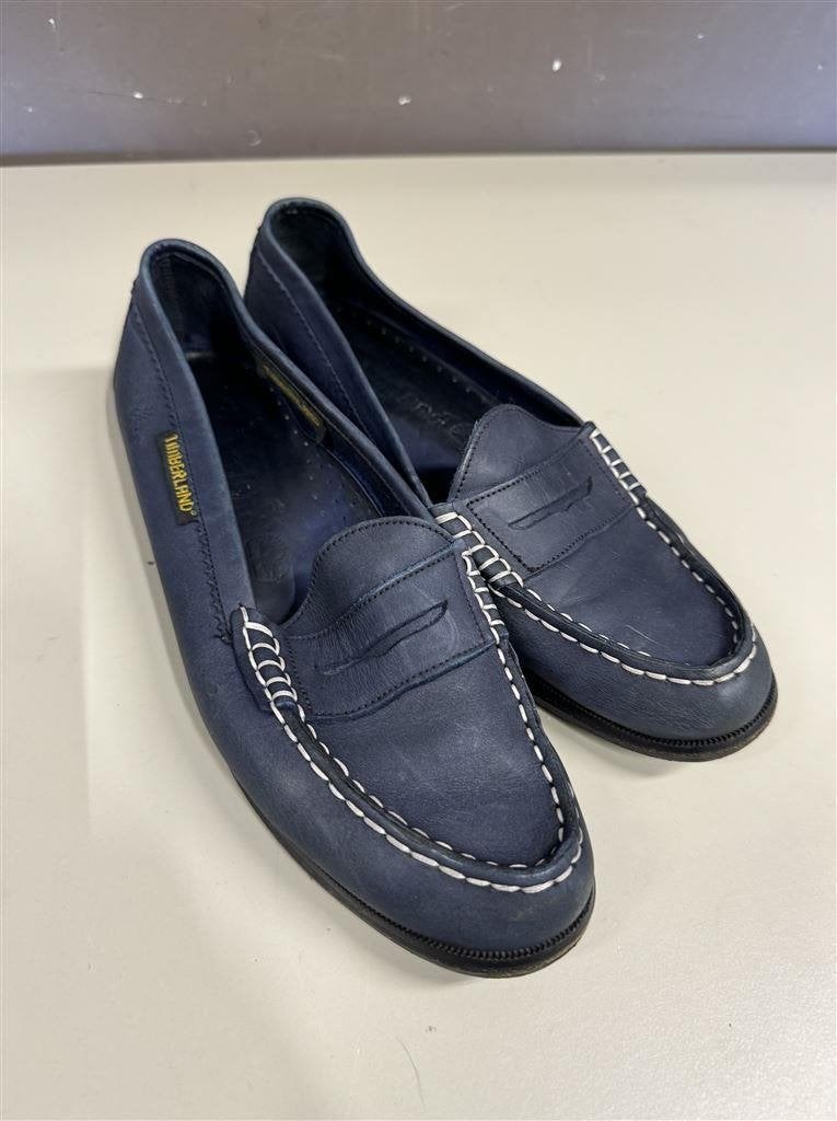 schoenen - Timberland Penny Loafers blauw maat EU 33, Ophalen of Verzenden, Zo goed als nieuw, Blauw