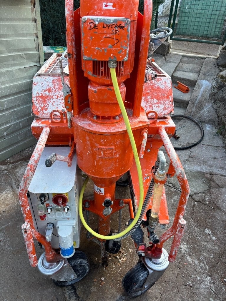 Machine à platre Pft G4, Enlèvement