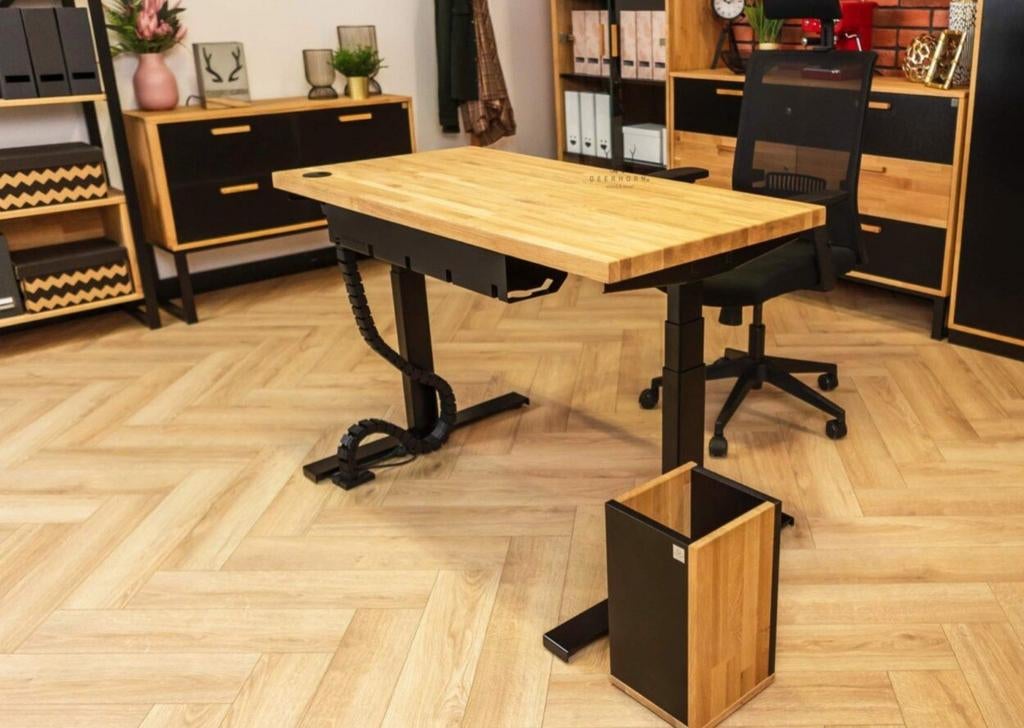 Elektrische zit en sta bureau, Huis en Inrichting, Bureaus, Ophalen, Elektrisch