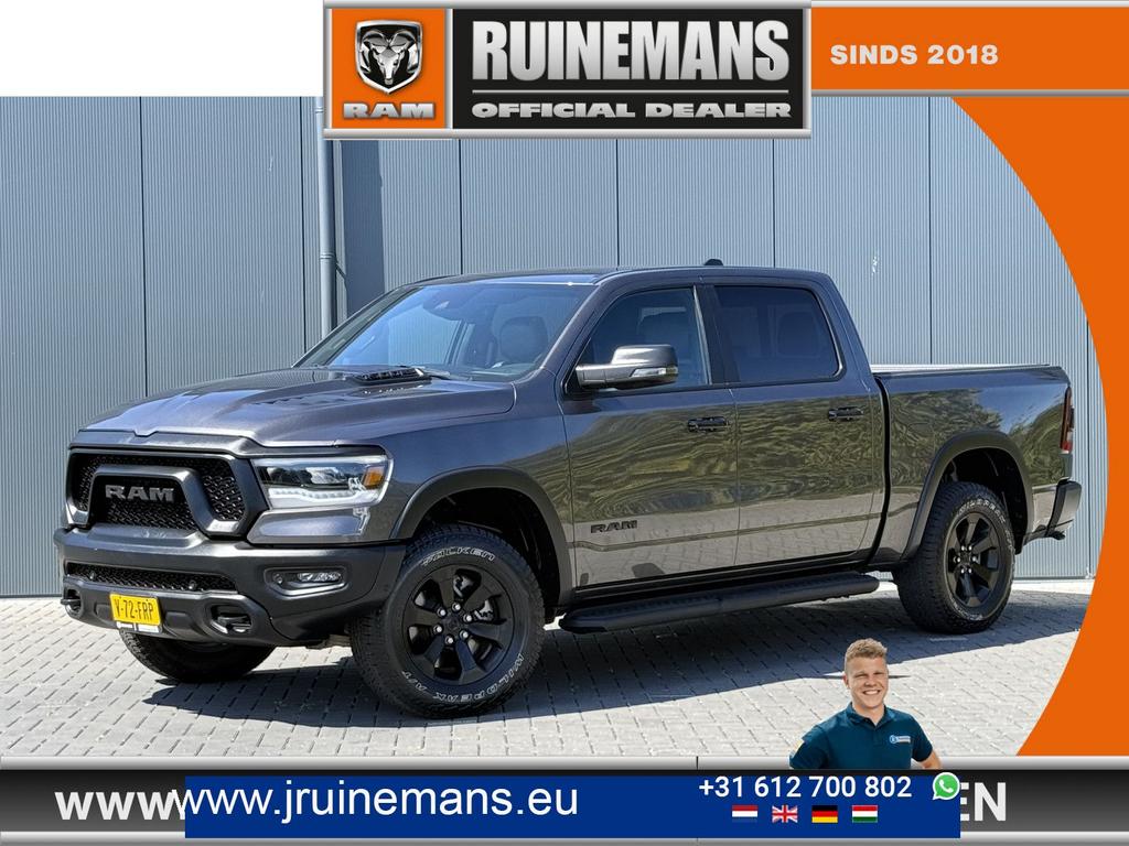 Dodge RAM 1500 5.7 V8 4x4 / REBEL / DIGITALE COCKPIT / BACKF, Autos, Argent ou Gris, Achat, Carnet d'entretien, Automatique