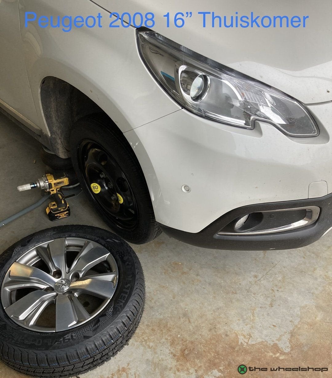 Reservewiel Thuiskomer Origineel 16 inch OEM PSA P2008 Opel, Gebruikt, -, Banden en Velgen, Ophalen of Verzenden