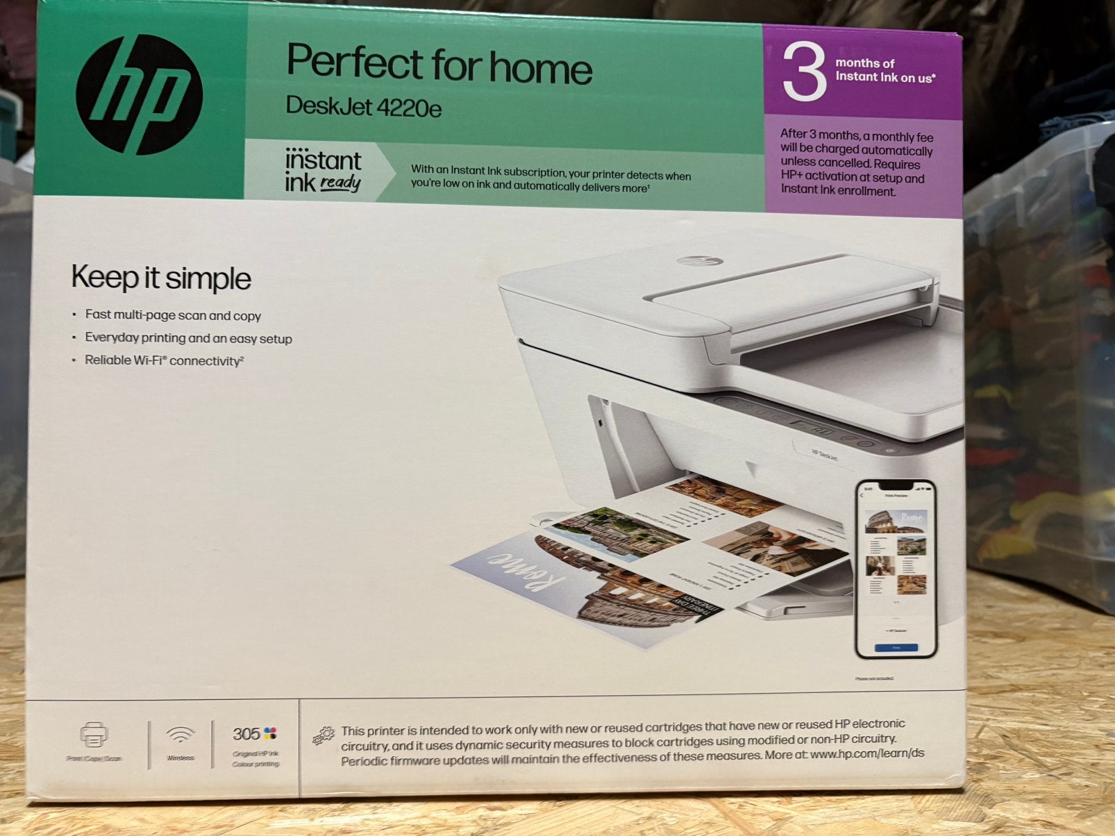 Hp printer, Computers en Software, Ophalen, Printer, Kleur printen, Nieuw