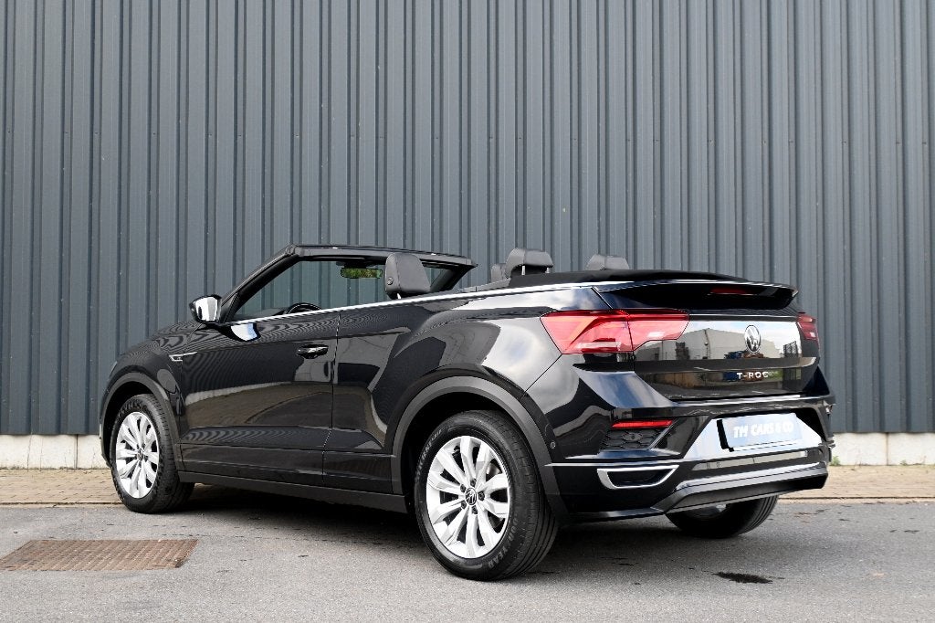 Vw T-roc R-line Cabrio 1.5TSI DSG, LED, ACC, Leder, DAB, Cam, Autos, Cuir, Phares entièrement LED, Achat, Entreprise