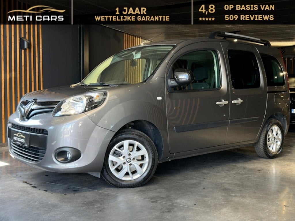 Renault Kangoo 1.2 | Capteur | BT | Navi | Mains-libres |..., Autos, 1197 cm³, Argent ou Gris, Achat, Euro 6