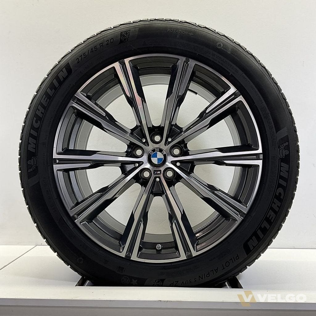 BMW X5 G05 EN X6 G06 SET VELGEN + WINTERBANDEN 20 INCH ORIG., Pneus et Jantes, Pneus hiver, Véhicule de tourisme, 275 mm