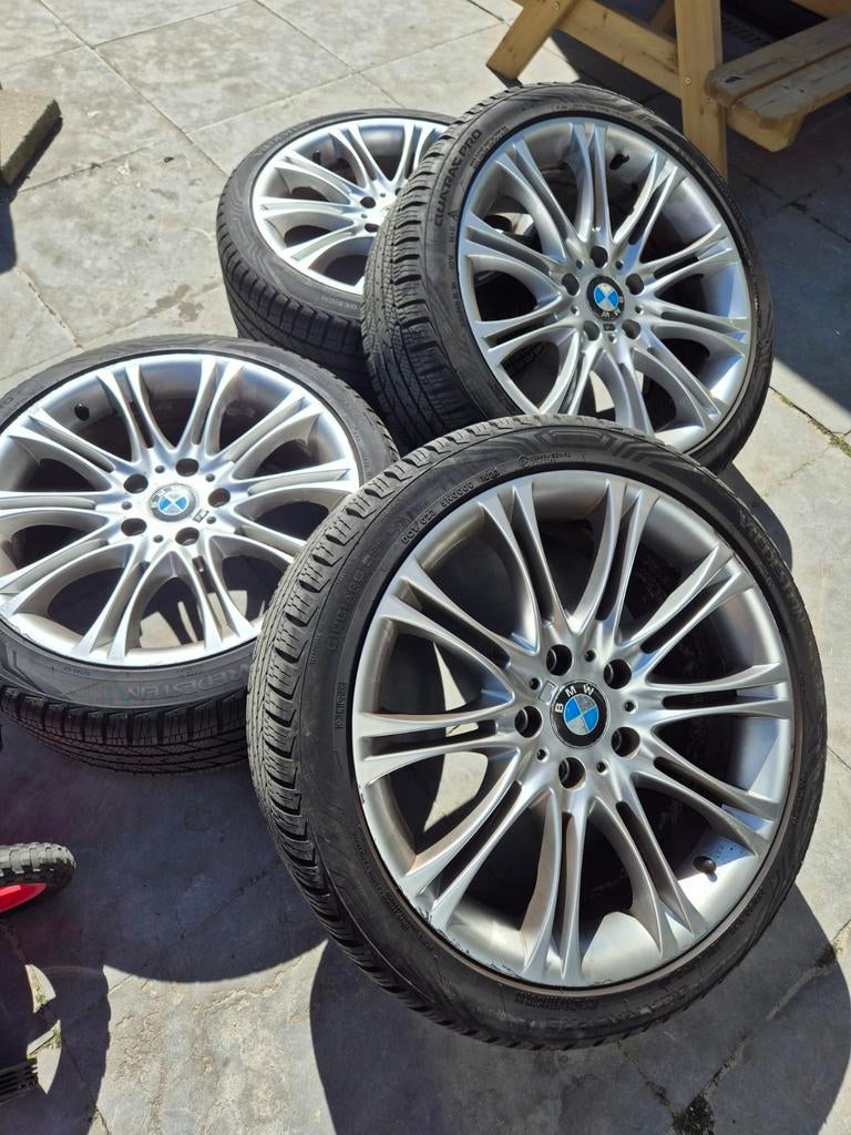 18" Bmw style 135 velgen 5x120 + vredestein all season band, Autos : Pièces & Accessoires, Pneus & Jantes, Enlèvement, 4 Saisons