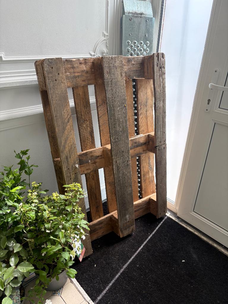 2 gratis pallets, Doe-het-zelf en Bouw, Ophalen, Gebruikt, Pallet